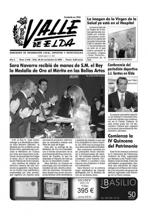 N&uacute;mero 2.448<span>25 de noviembre de 2005</span>