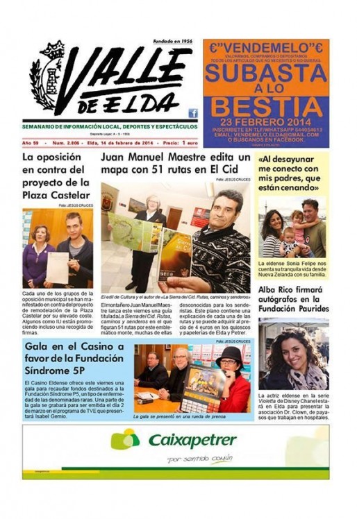 N&uacute;mero 2.806 <span>14 de febrero de 2014</span>