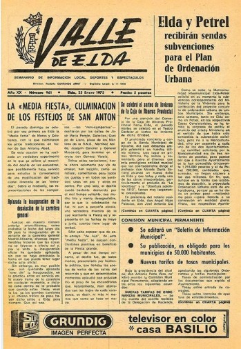 N&uacute;mero 0961 - 25 de enero de 1975