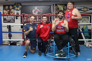 Alejandro S&aacute;nchez y Marcelo Moreno, oros en el Campeonato de Espa&ntilde;a de Boxeo Adaptado