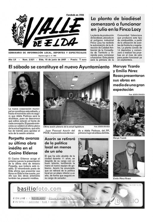 N&uacute;mero 2.521<span>15 de junio de 2007</span>