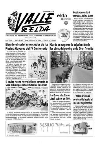 N&uacute;mero 2.392 - 2 de julio de 2004