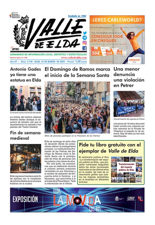 N&uacute;mero 3.130<span>31 de marzo de 2023</span>