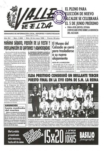 N&uacute;mero 2.008 - 24 de mayo de 1996