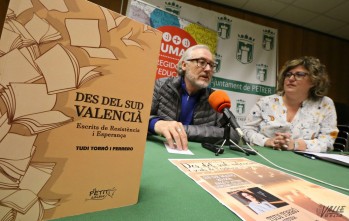 Petrer acoge la presentaci&oacute;n del libro &ldquo;Des del Sud Valenci&agrave;, escrits de resist&egrave;ncia y esperan&ccedil;a&rdquo; de Tudi Torr&oacute;