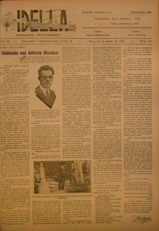 Idella n&ordm; 100<span>A&ntilde;o 1928</span>