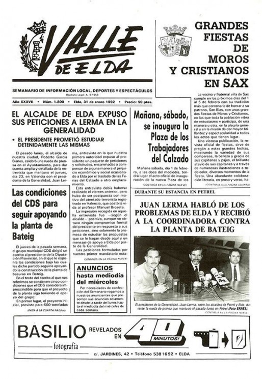 N&uacute;mero 1.800<span>31 de enero de 1992</span>