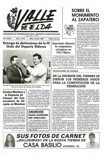 N&uacute;mero 1.612 - 4 de marzo de 1988
