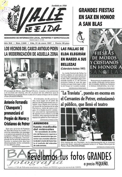 N&uacute;mero 2.040<span>31 de enero de 1997</span>