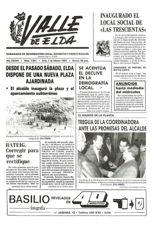 N&uacute;mero 1.801<span>7 de febrero de 1992</span>