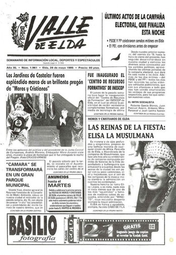 N&uacute;mero 1.961 - 26 de mayo de 1995