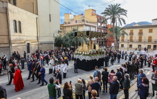 La Soledad emociona a Elda con la salida extraordinaria por su 75 aniversario