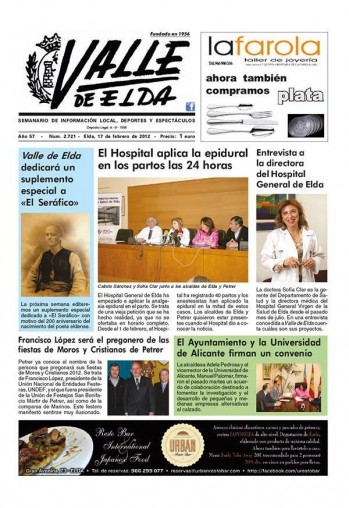 N&uacute;mero 2.721 - 17 de febrero de 2012