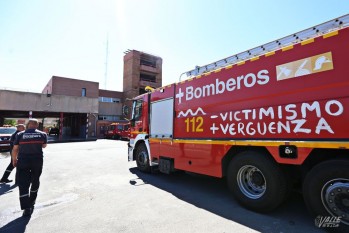Los Bomberos reclaman la renovaci&oacute;n y aumento de una plantilla ya envejecida