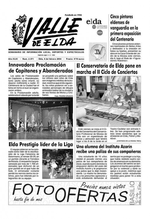 N&uacute;mero 2.371<span>6 de febrero de 2004</span>