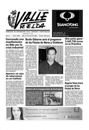 N&uacute;mero 2.469 - 21 de abril de 2006