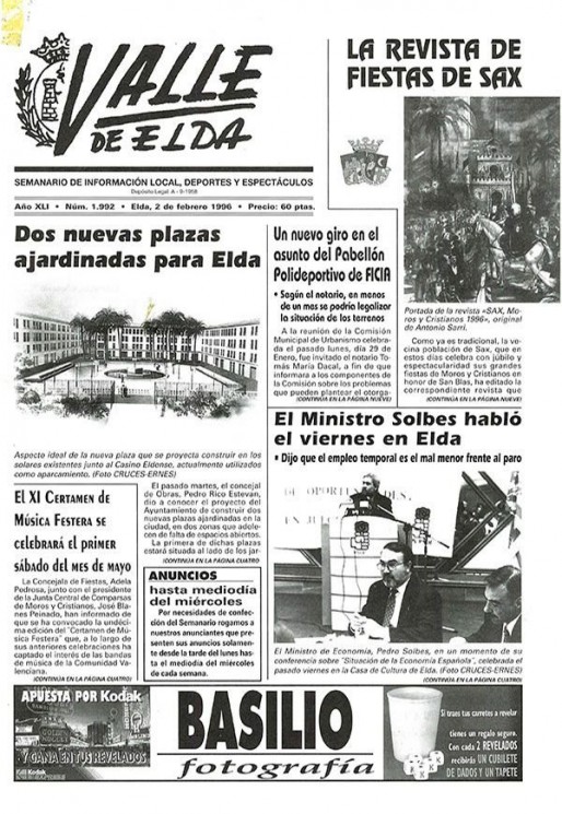 N&uacute;mero 1.992<span>2 de febrero de 1996</span>