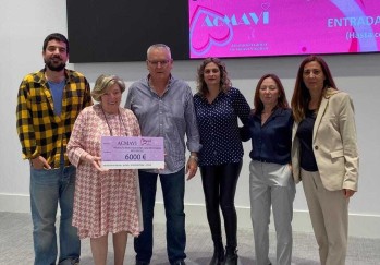 La doctora Ana Lluch agradeci&oacute; la donaci&oacute;n de 6.000 euros de ACMAVI para la investigaci&oacute;n del c&aacute;ncer de mama en el INCLIVA