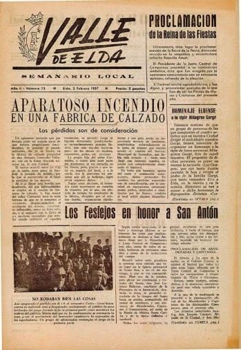 N&uacute;mero 0023 - 2 de febrero de 1957
