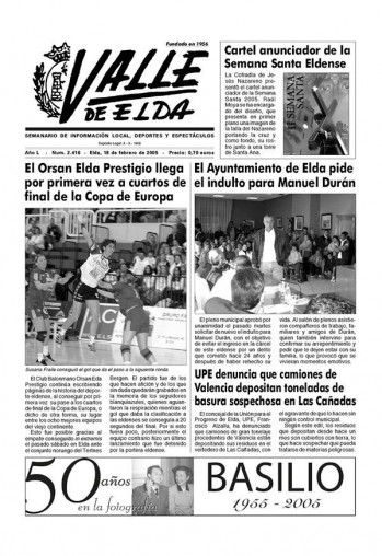 N&uacute;mero 2.416 - 18 de febrero de 2005