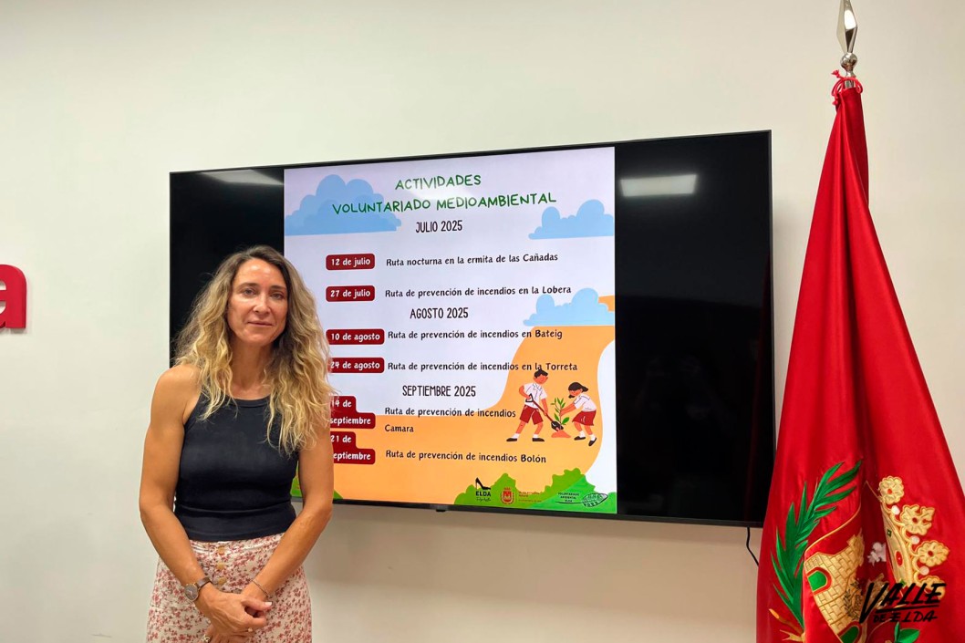 Los voluntarios de Medio Ambiente realizarán una labor de prevención de incendios Los voluntarios de Medio Ambiente realizarán una labor de prevención de incendios