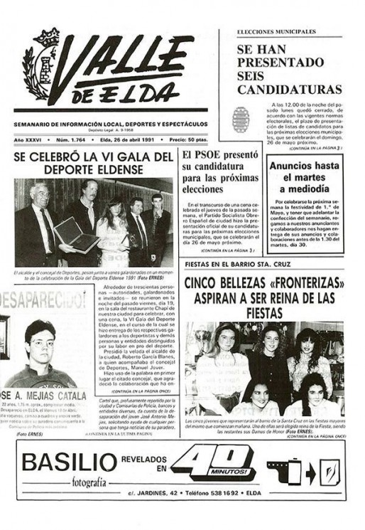 N&uacute;mero 1.764<span>26 de abril de 1991</span>
