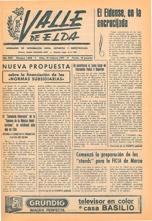 N&uacute;mero 1.068<span>19 de febrero de 1977</span>