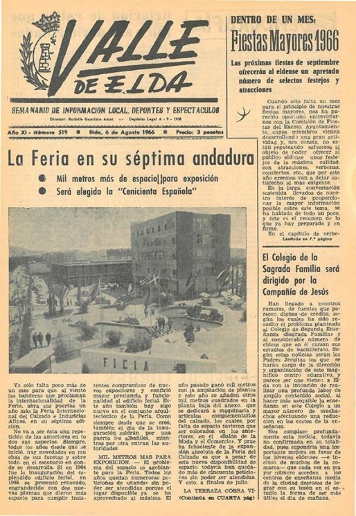 N&uacute;mero 0519<span>6 de agosto de 1966</span>