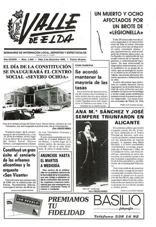 N&uacute;mero 1.888<span>3 de diciembre de 1993</span>