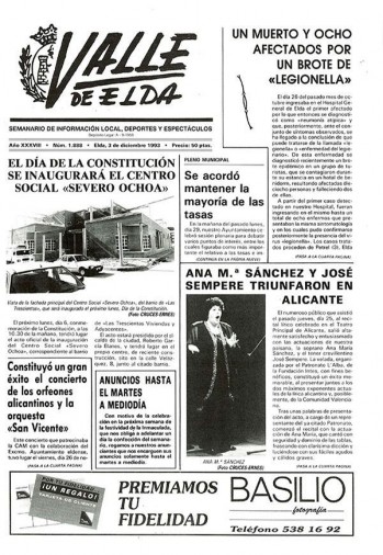 N&uacute;mero 1.888 - 3 de diciembre de 1993