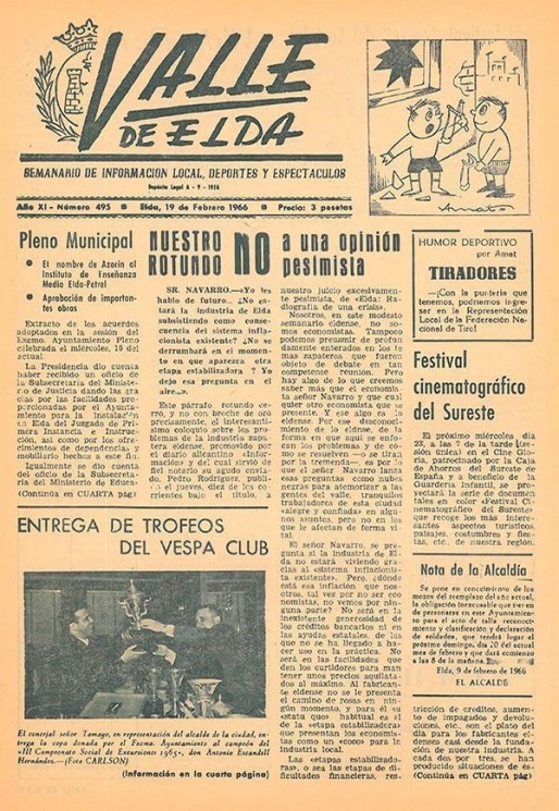 N&uacute;mero 0495<span>19 de febrero de 1966</span>