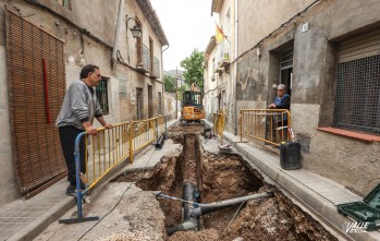 Renuevan la red de saneamiento de la calle Ram&oacute;n y Cajal de Elda