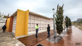 Petrer concluye la ampliaci&oacute;n del Cementerio Municipal con 304 nichos y 126 columbarios