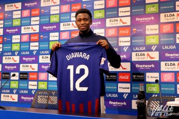 Amadou Diawara: "En Elda quiero crecer para ayudar al equipo a conseguir la permanencia"