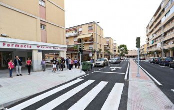 La calle M&eacute;jico se abre al tr&aacute;fico rodado