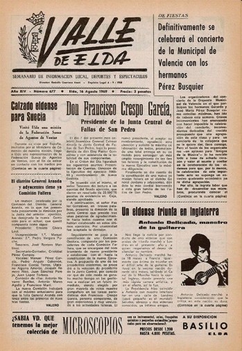 N&uacute;mero 0677 - 16 de agosto de 1969
