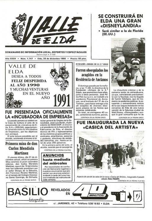 N&uacute;mero 1.747<span>28 de diciembre de 1990</span>