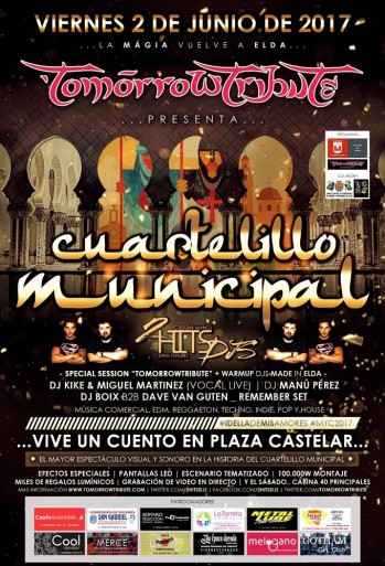 La Plaza Castelar ser&aacute; el Cuartelillo Municipal durante dos noches con actuaciones y DJ's
