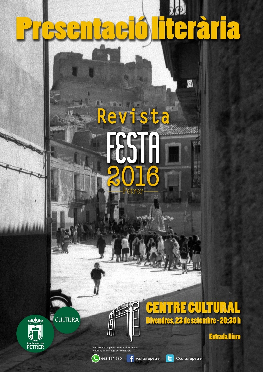 Un fotógrafo presentará por primera vez la Revista Festa 2016 de Petrer Un fotógrafo presentará por primera vez la Revista Festa 2016 de Petrer