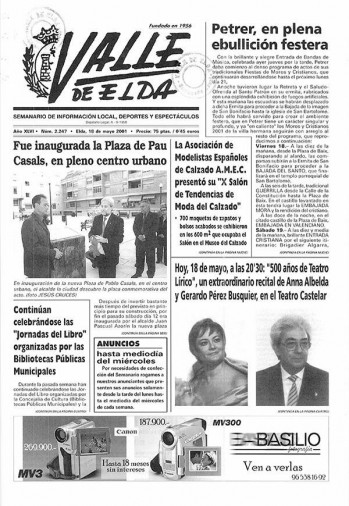 N&uacute;mero 2.247 - 18 de mayo de 2001