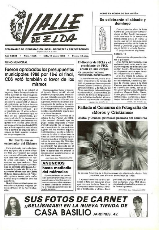 N&uacute;mero 1.605<span>15 de enero de 1988</span>