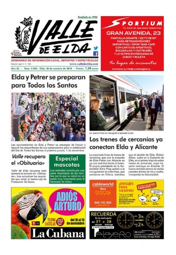 N&uacute;mero 3.004 - 26 de octubre de 2018