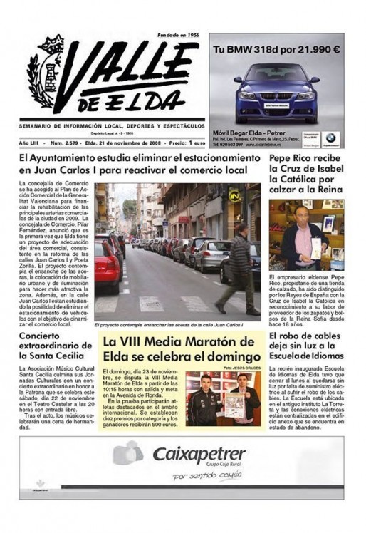 N&uacute;mero 2.579<span>21 de noviembre de 2008</span>