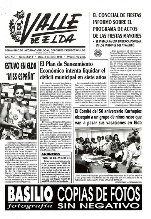N&uacute;mero 2.014<span>4 de julio de 1996</span>