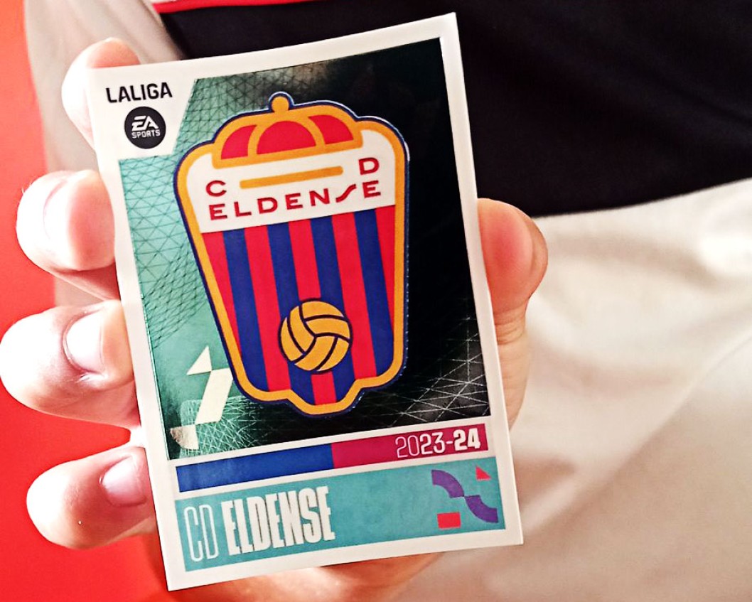 El Eldense llega a los cromos de LaLiga El Eldense llega a los cromos de LaLiga