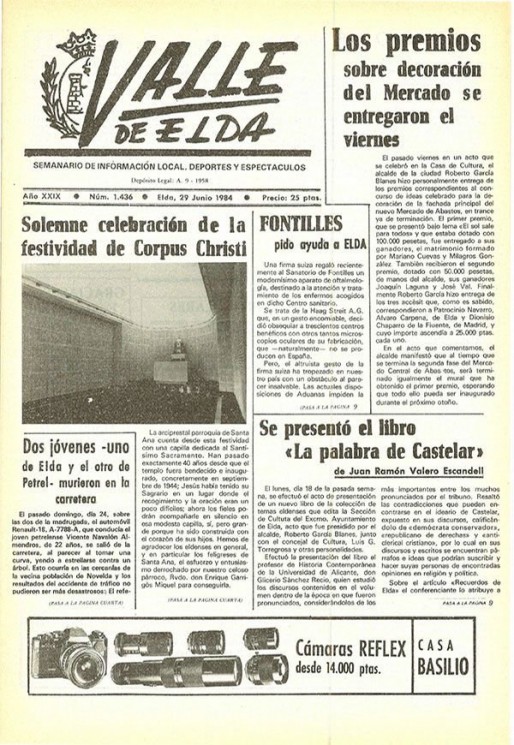 N&uacute;mero 1.436<span>29 de junio de 1984</span>