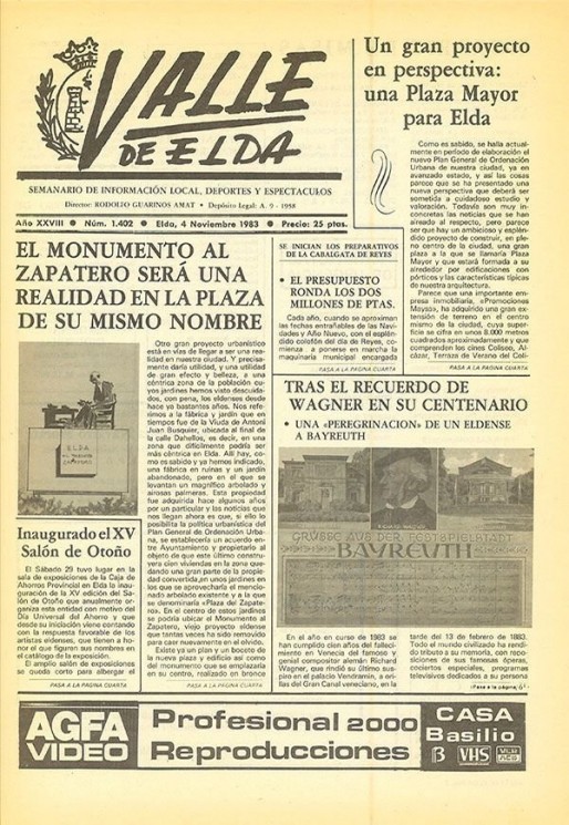 N&uacute;mero 1.402<span>4 de noviembre de 1983</span>