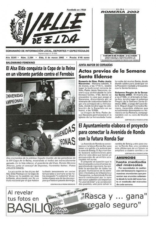 N&uacute;mero 2.284<span>8 de marzo de 2002</span>