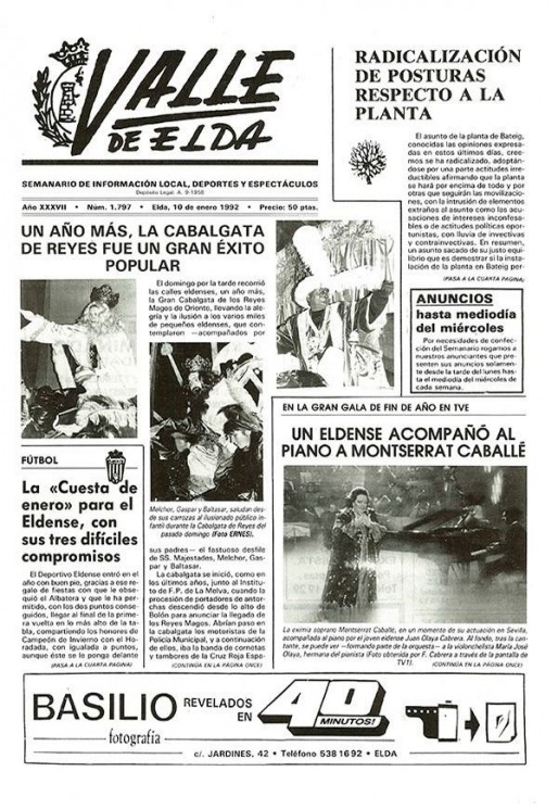 N&uacute;mero 1.797<span>10 de enero de 1992</span>