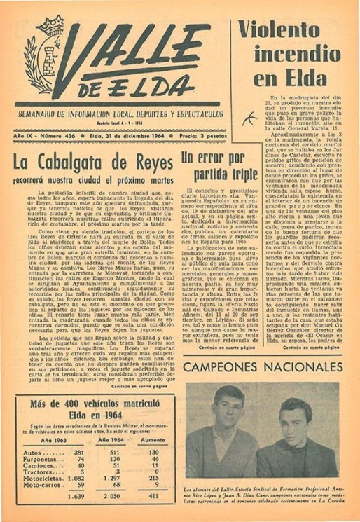 N&uacute;mero 0436<span>31 de diciembre de 1964</span>